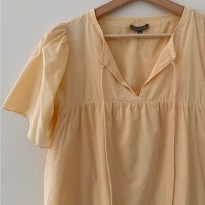 Lilla P butter yellow dress